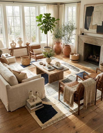 10' 2 x 14' 5 Hand Knotted Moroccan Wool Rug