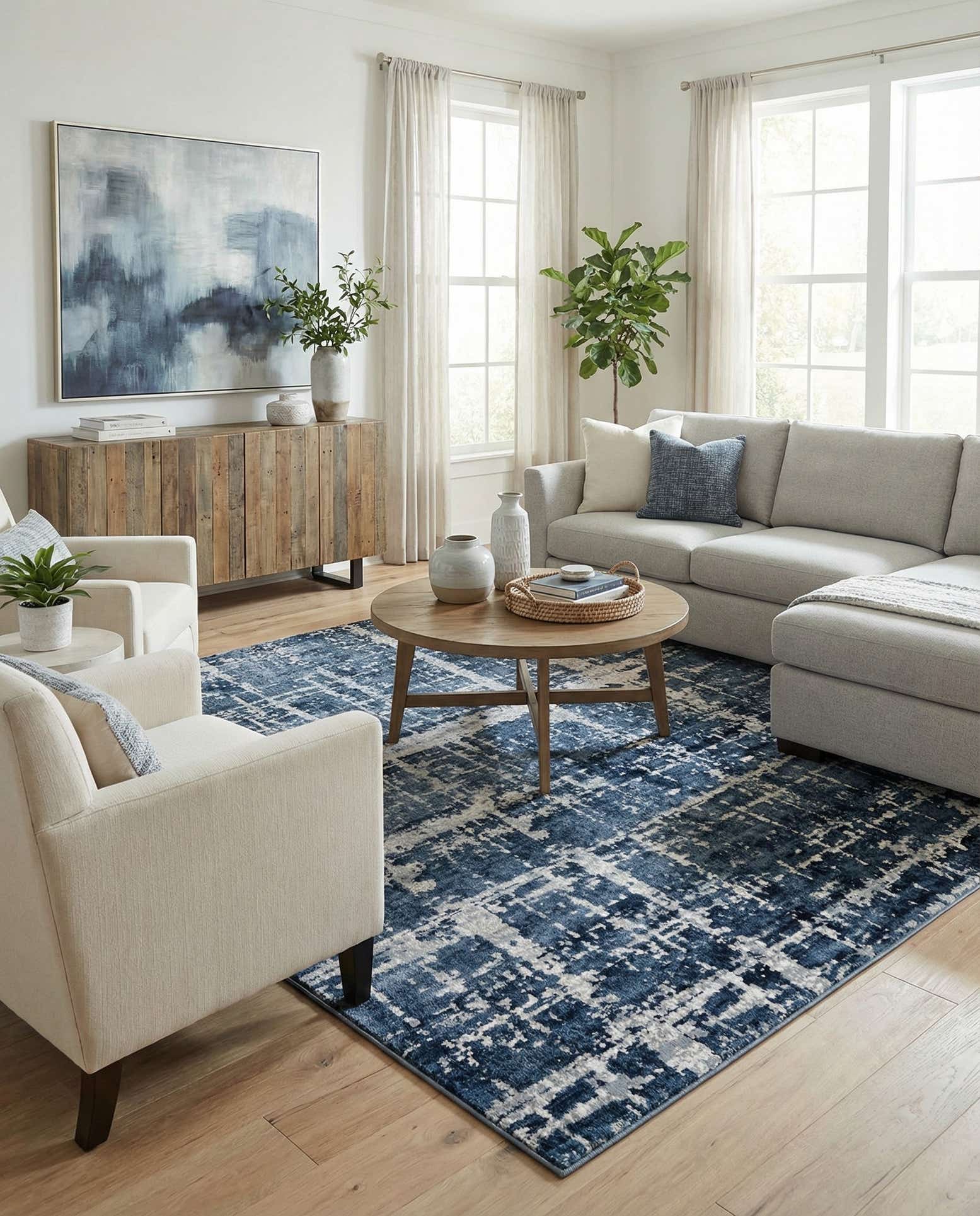 Jill Zarin 7' 10 x 7' 10 Uptown Lexington Avenue Square Rug