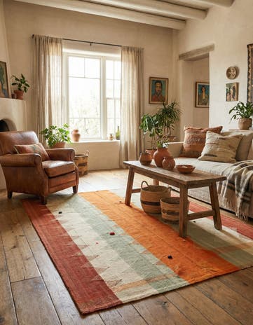 4' 9 x 6' Jajim Rug
