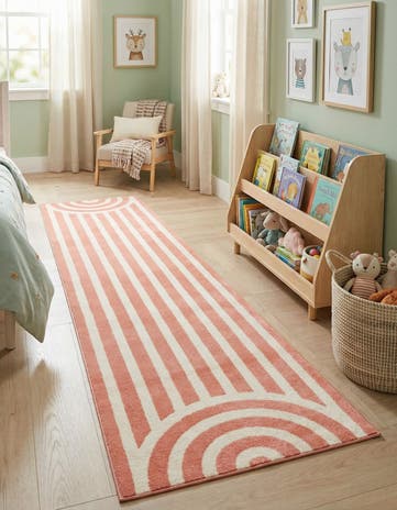 2' x 8' Whimsy Kids Runner Rug
