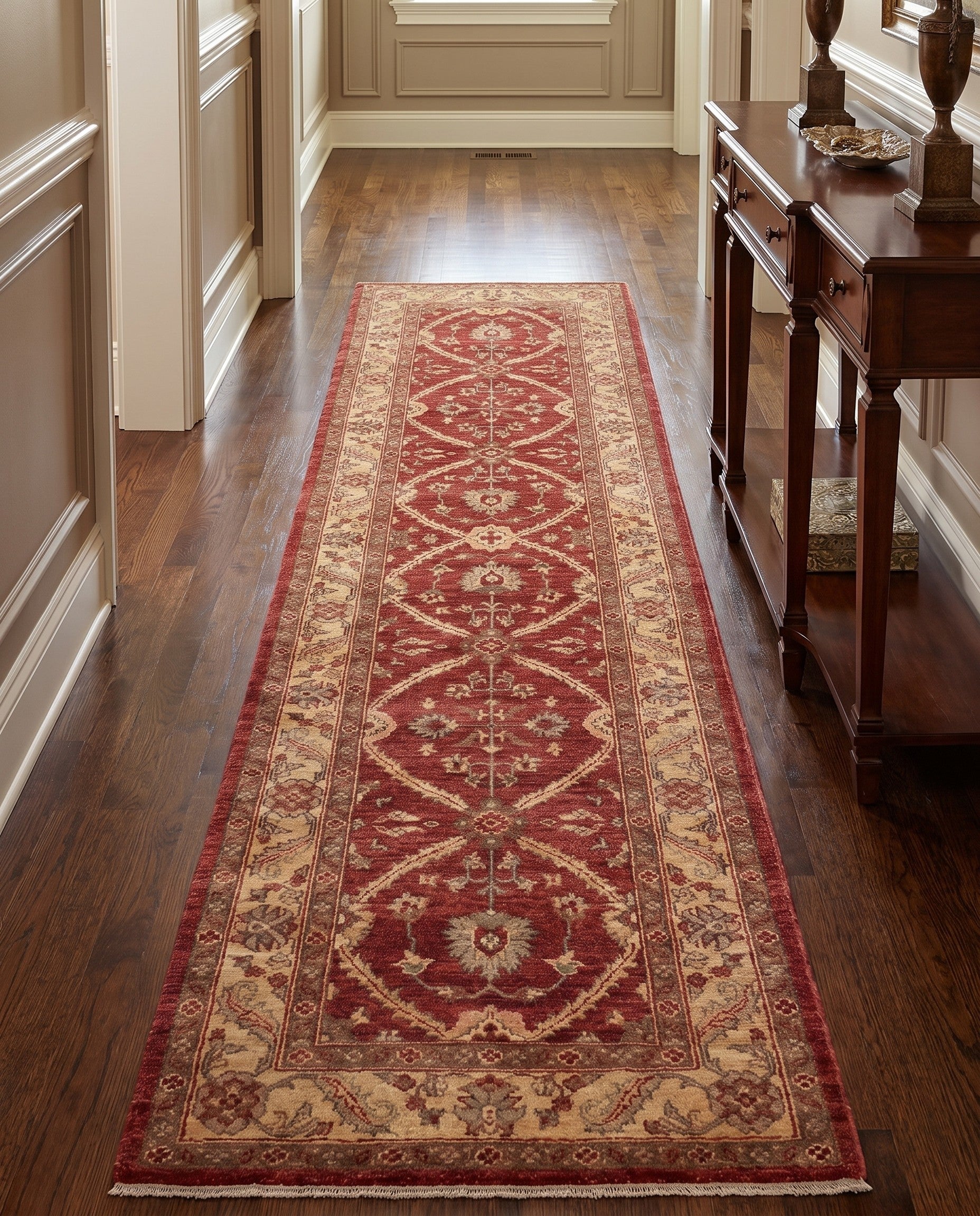 2' 8 x 10' Hand Knotted Ziegler Runner Rug