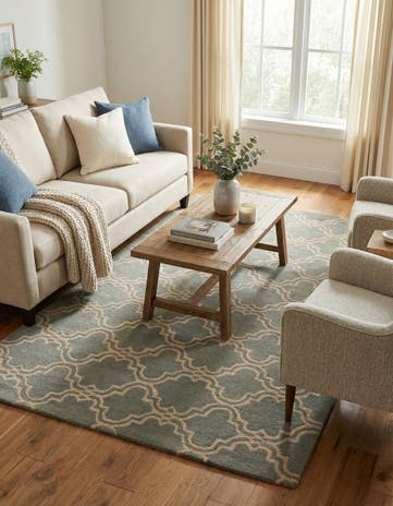 5' x 8' Luna Wool Rug