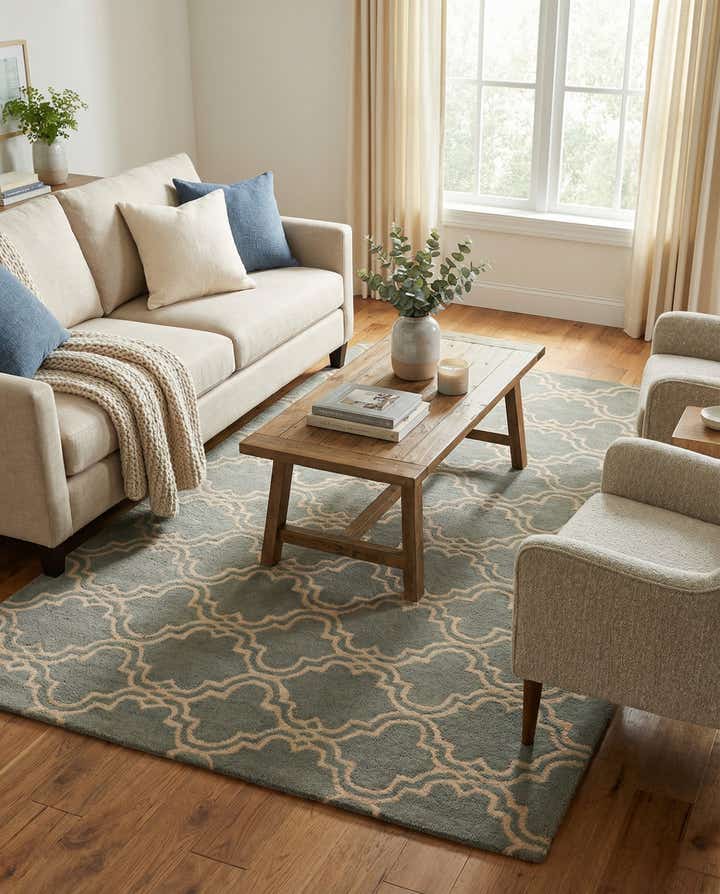 5' x 8' Luna Wool Rug