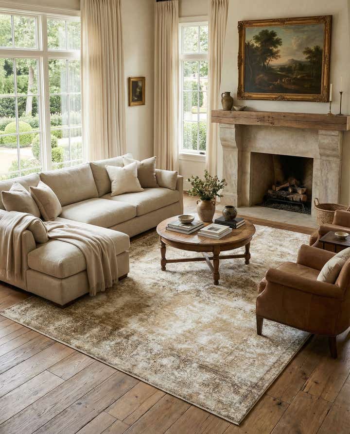 9' 8 x 12' 6 Vintage Wool Rug