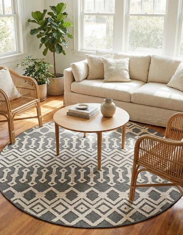7' x 7' Arlo Round Rug