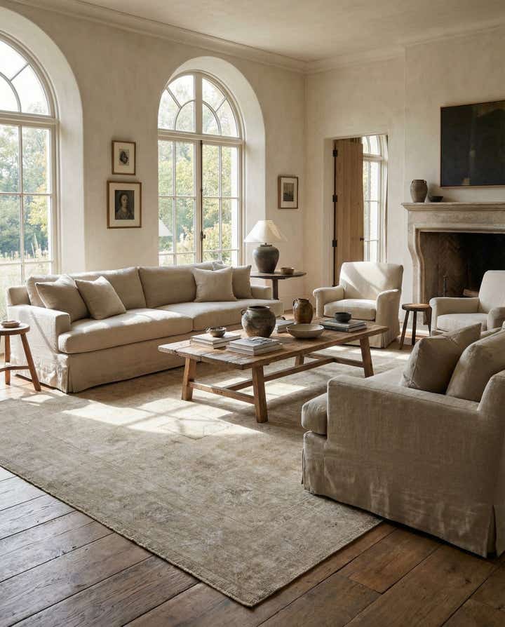 9' 7 x 12' 2 Hand Knotted Ultra Vintage Persian Wool Rug