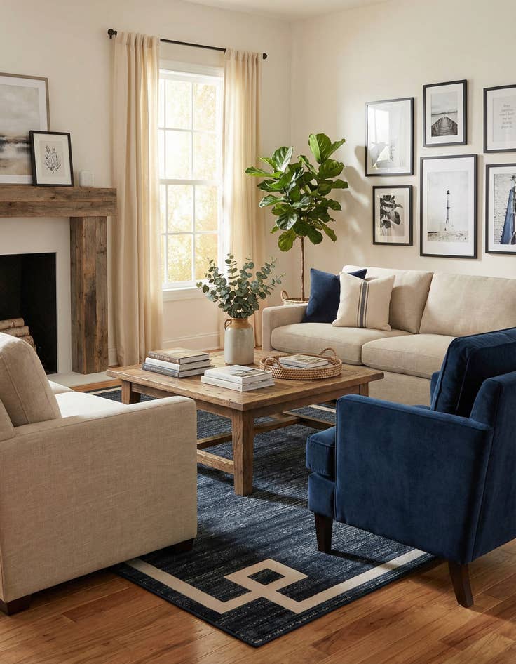 Detail image of 5' x 8' Uptown Lenox Hill Rug