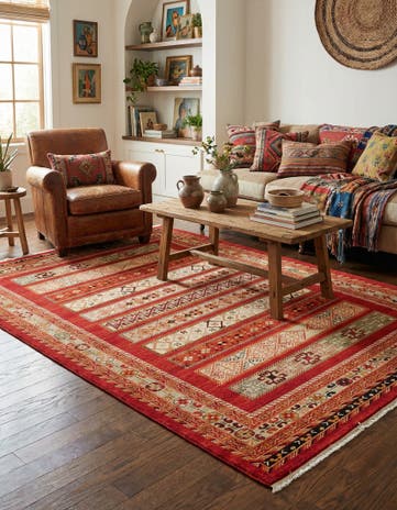 6' x 9' Kashkuli Gabbeh Rug