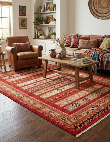 6' x 9' Kashkuli Gabbeh Rug