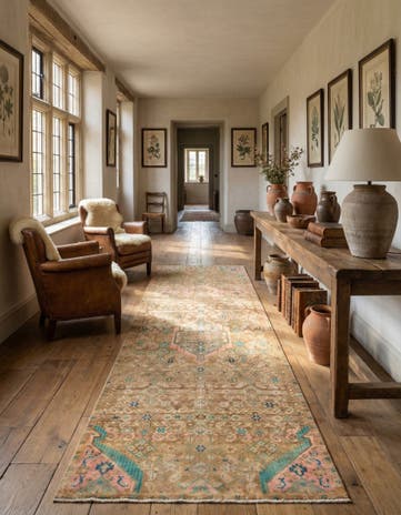 3' 11 x 9' 6 Hamedan Rug