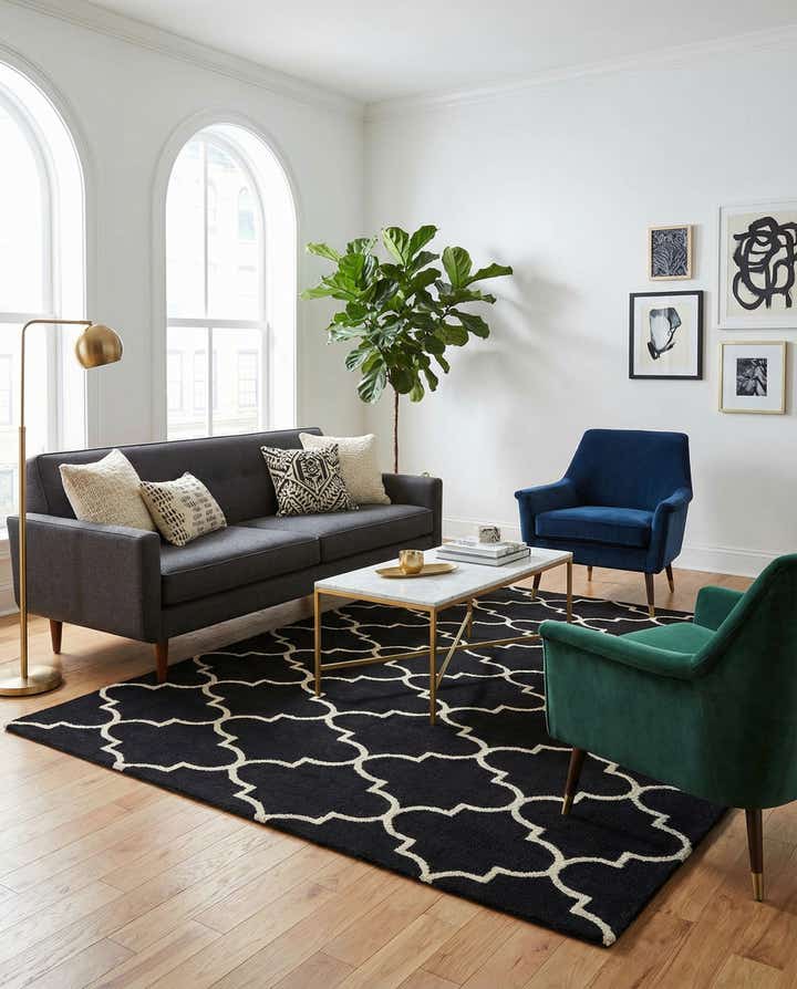 5' 1 x 8' Luna Wool Rug