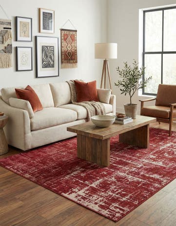 Red Valencia Rug