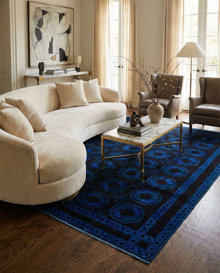 5' 2 x 8' 2 Hand Knotted Ultra Vintage Wool Rug