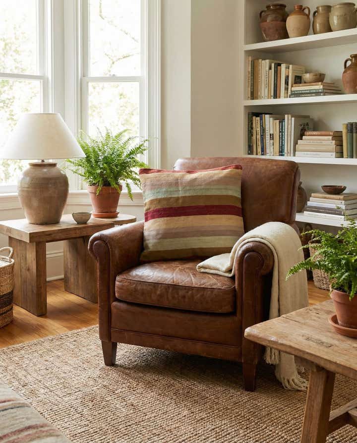 2' 5 x 2' 6 Hand Woven Pillow Wool Square Rug