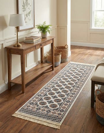 2' x 6' Bokhara Runner Rug