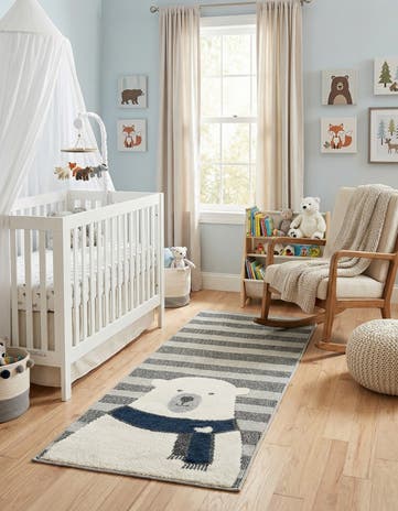 2' 7 x 6' Whimsy Kids Runner Rug