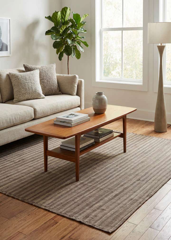 6' 1 x 7' Hand Woven Kilim Modern Wool Rug