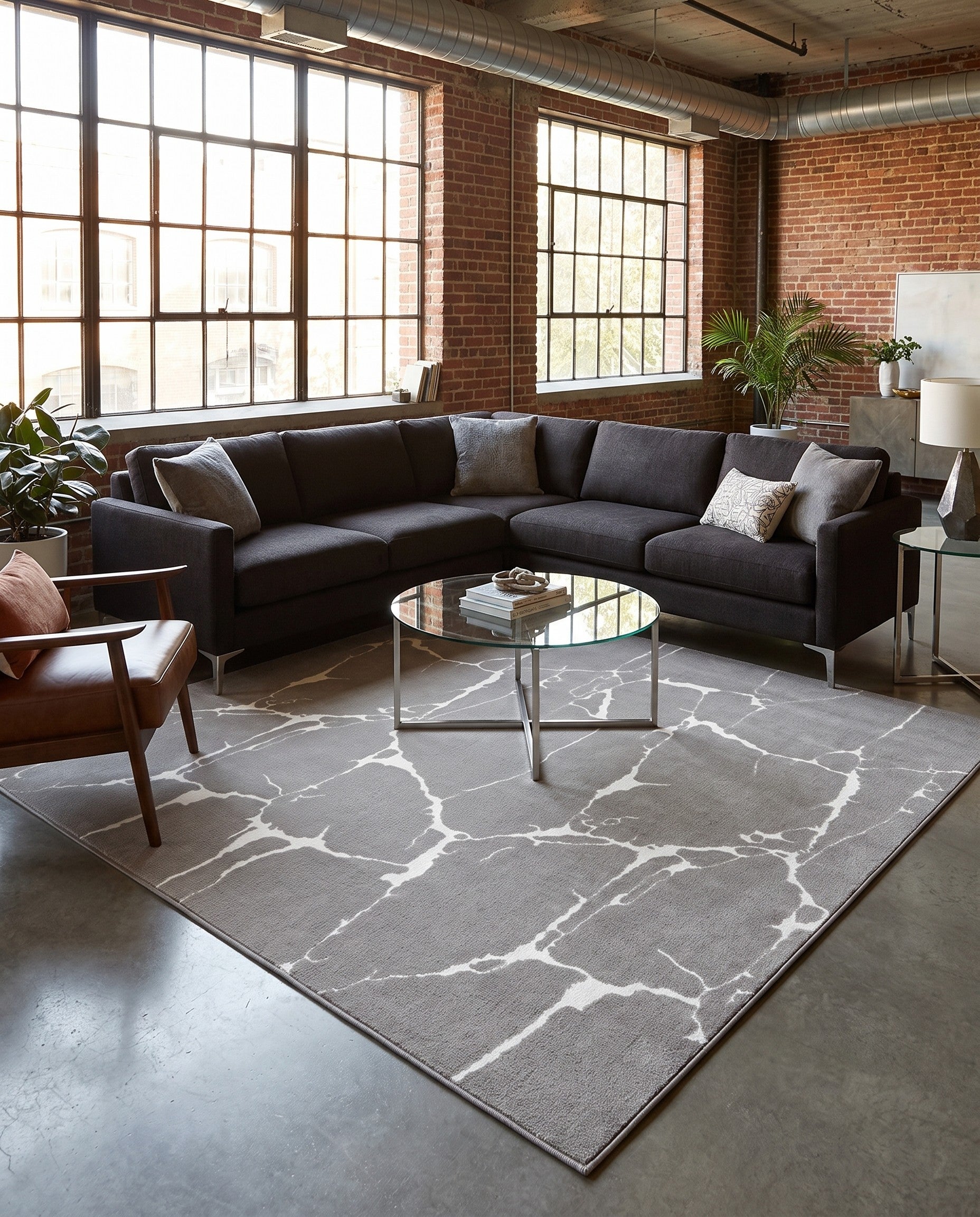 7' 10 x 7' 10 Vogue Geo Square Rug