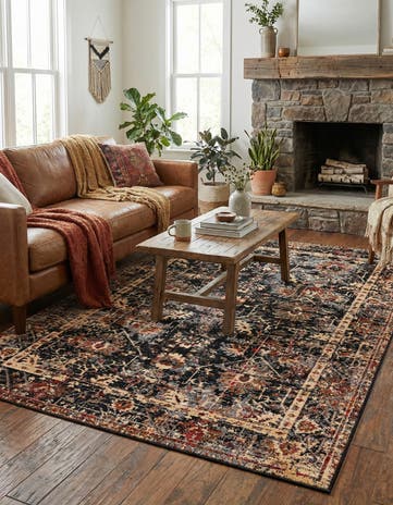 5' 3 x 8' Saturn Rug