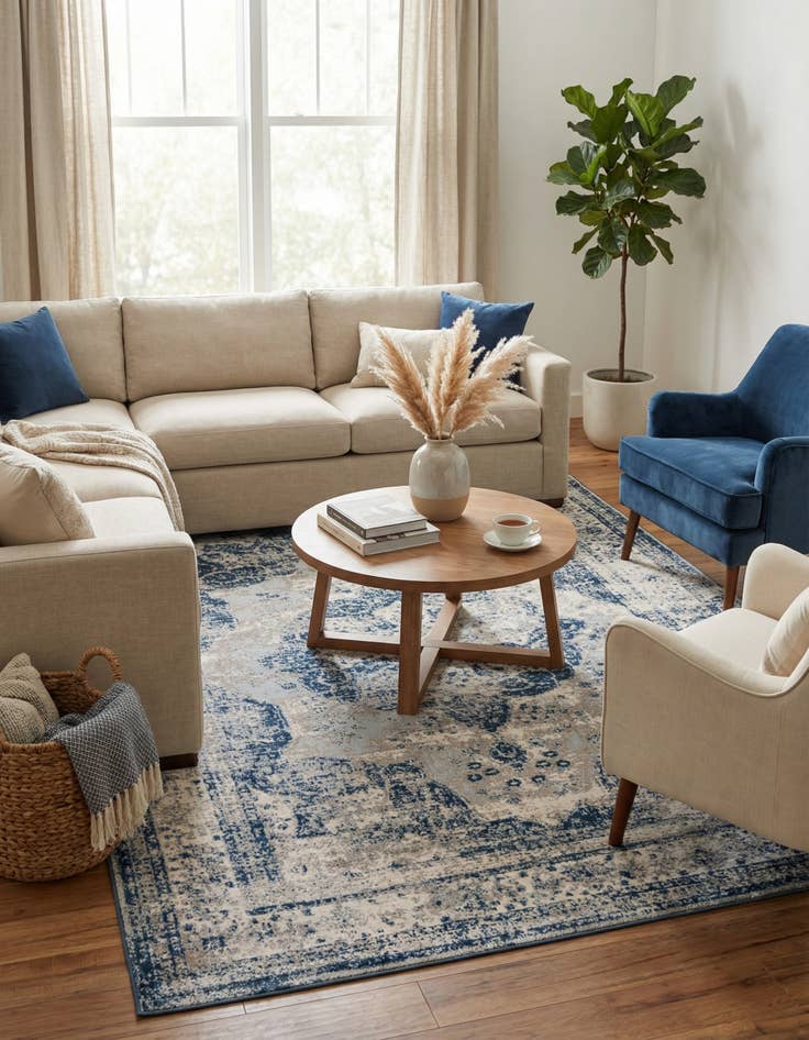 Detail image of  7' 10 x 11' Monte Carlo Rug