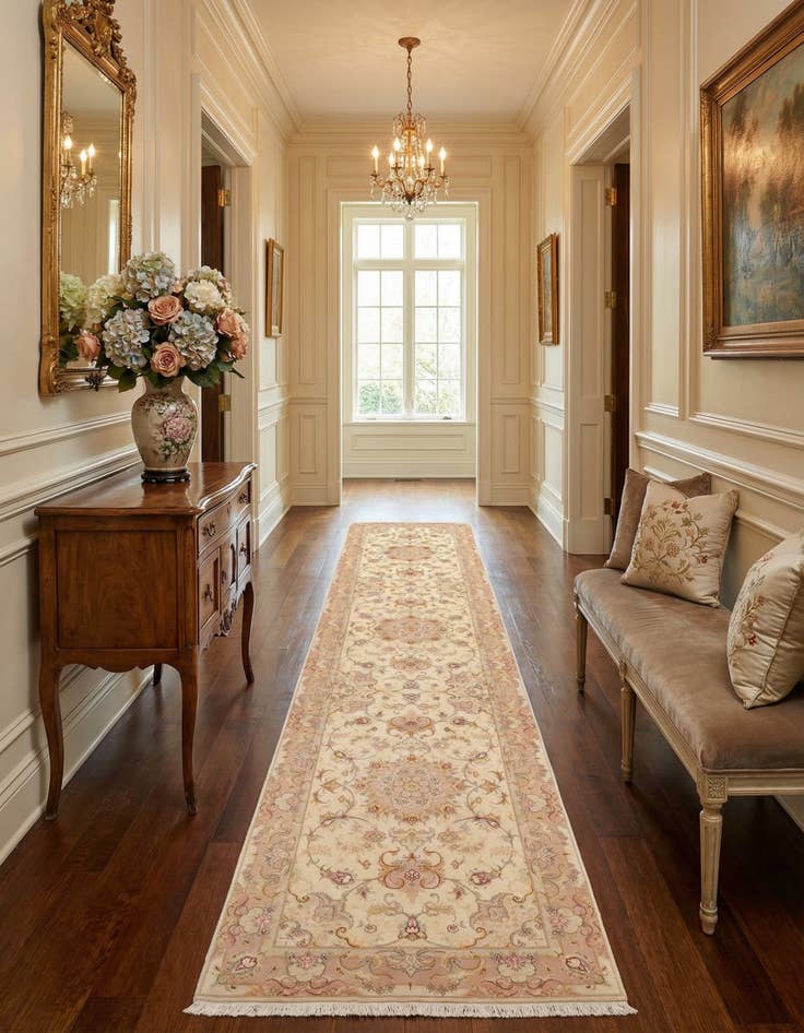 Detail image of  2' 5 x 14' 1 Tabriz Runner Rug