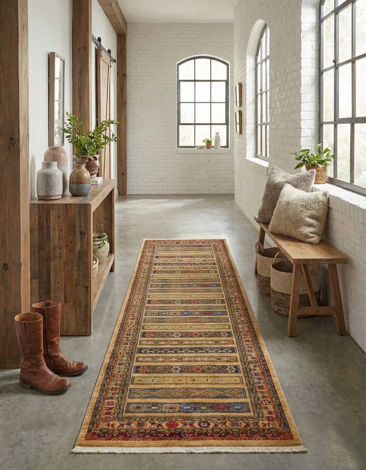 Detail image of  2' 7 x 10' Kashkuli Gabbeh Runner Rug