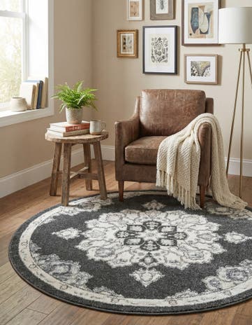 5' x 5' Parker Round Rug
