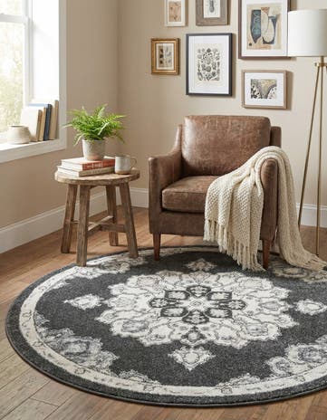 5' x 5' Parker Round Rug