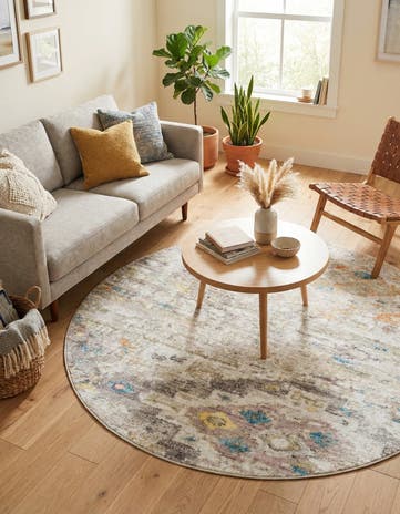5' x 5' Vega Round Rug