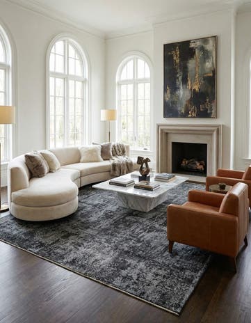 8' 4 x 10' 9 Hand Knotted Ultra Vintage Persian Wool Rug