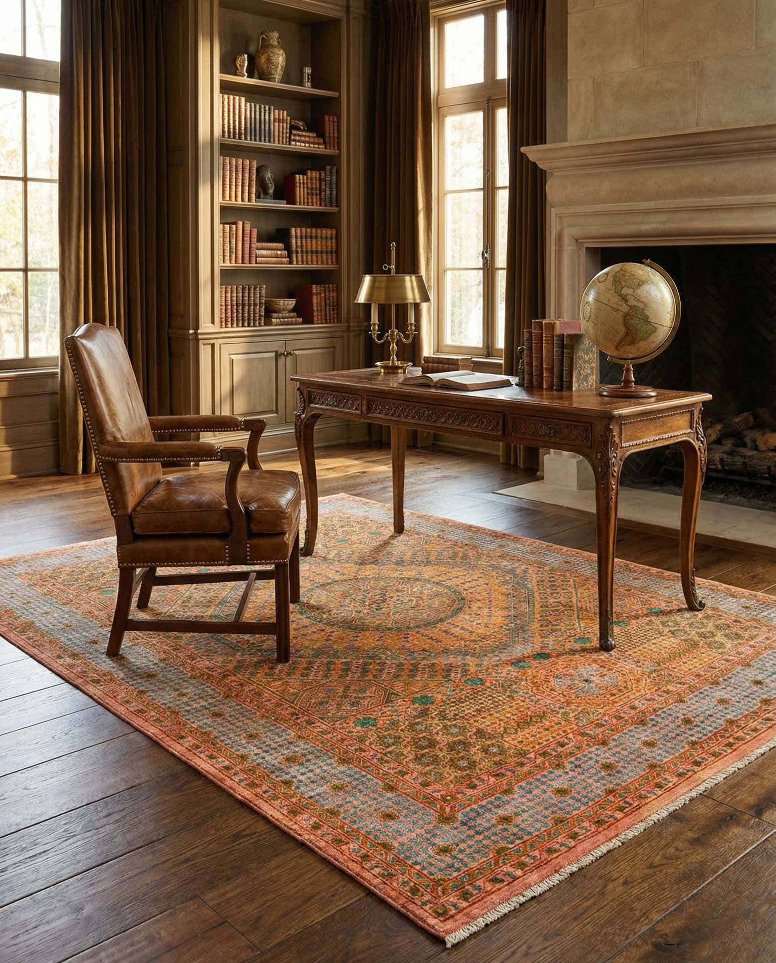 5' 8 x 7' 2 Mamluk Rug