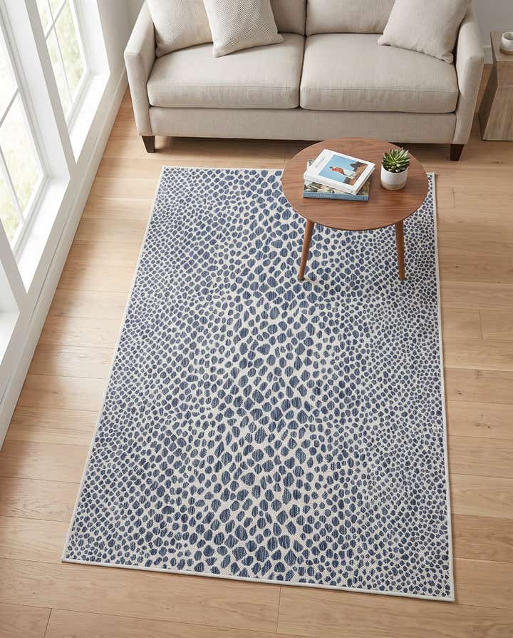 125cm x 185cm Facile à nettoyer Jill Zarin Cape Town Tapis Intérieur / Extérieur