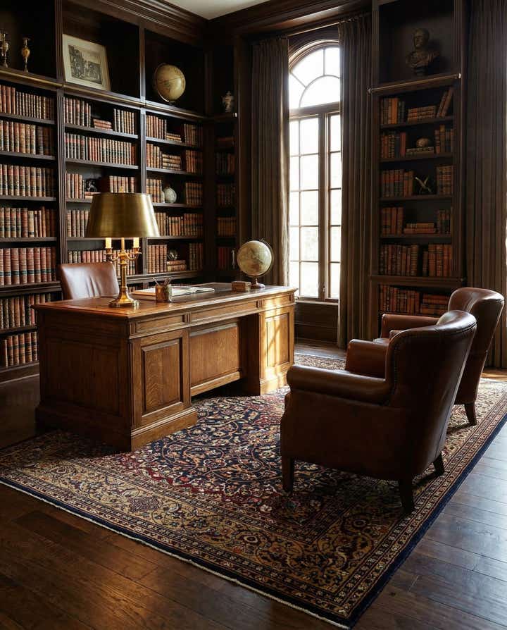 5' 11 x 9' 2 Hand Knotted Bokhara Wool Rug