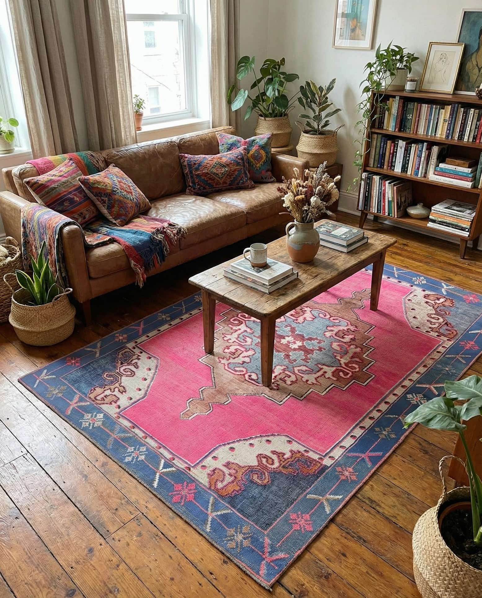 6' x 9' Washable Timeless Rug