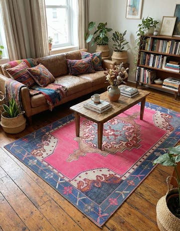 6' x 9' Washable Timeless Rug