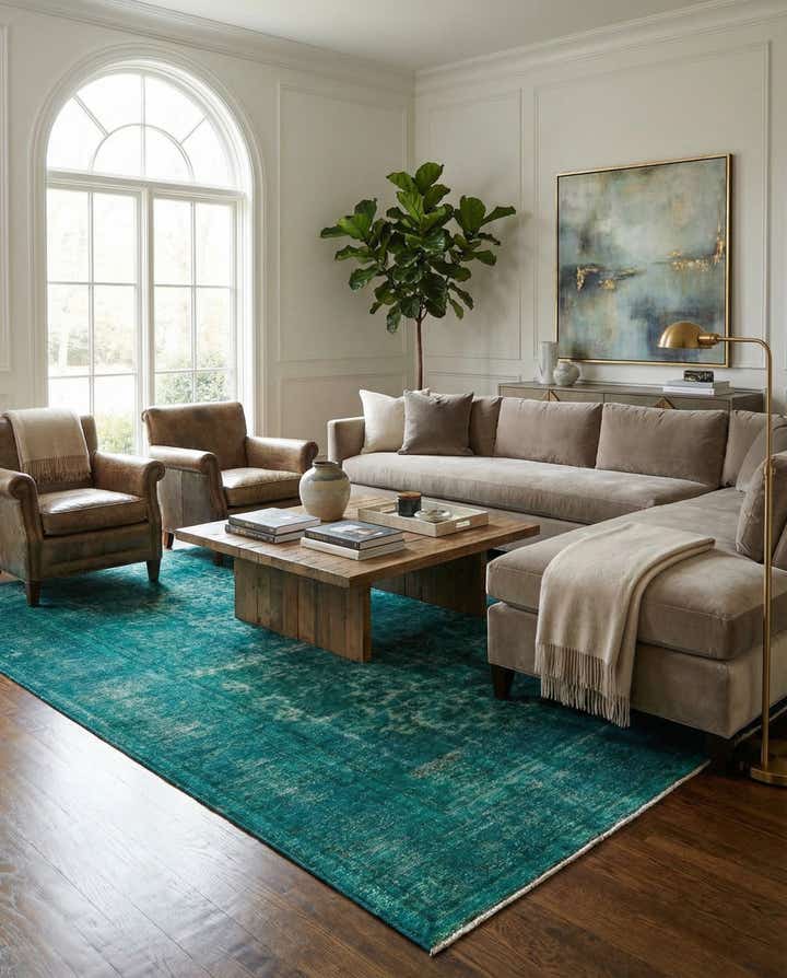 8' 3 x 11' 7 Hand Knotted Ultra Vintage Persian Wool Rug