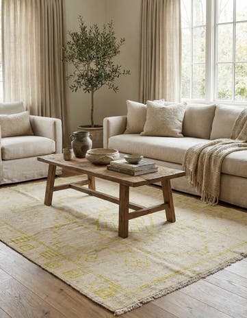 5' 10 x 8' Hand Knotted Darya Wool Rug
