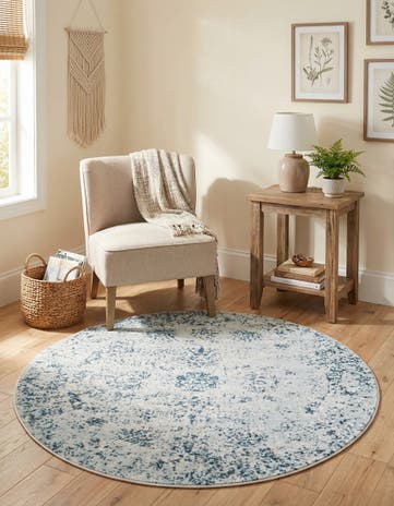 4' 1 x 4' 1 Monte Carlo Round Rug
