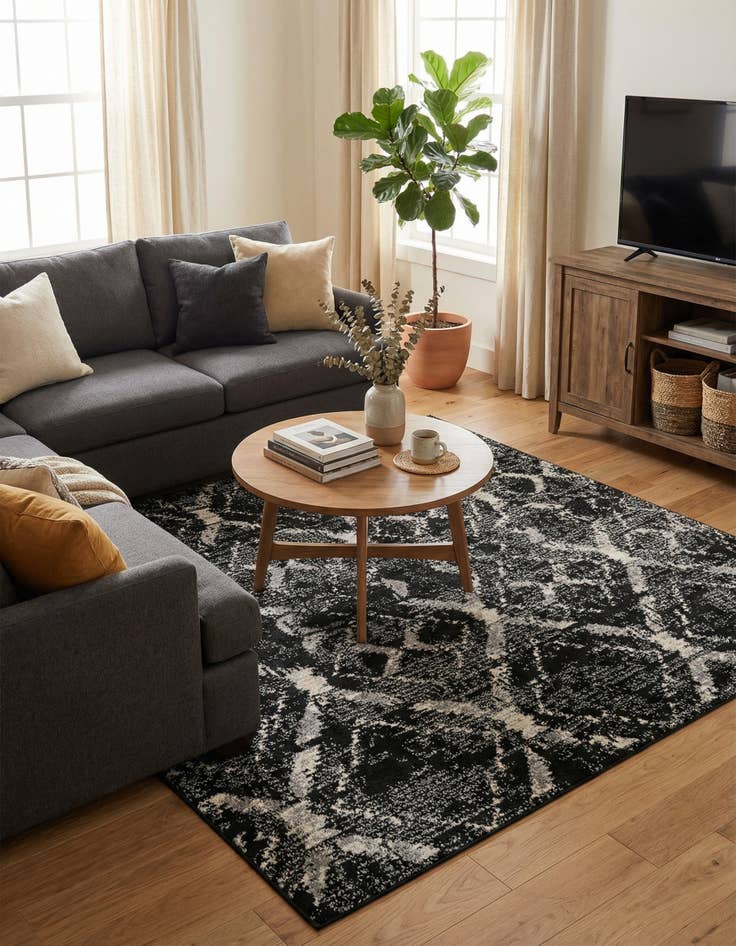 Detail image of 8' x 8' Tucson Square Rug