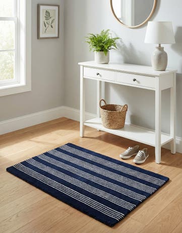 2' 2 x 3' 1 Jill Zarin Striped Wool Rug