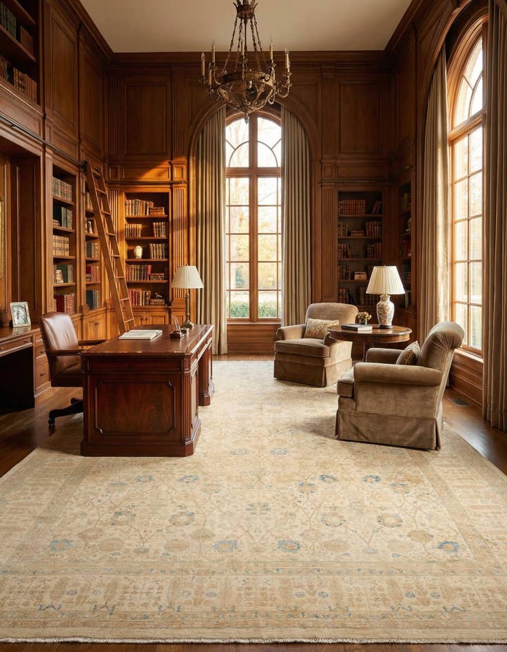 Detail image of  13' 4 x 19' 11 Ziegler Rug