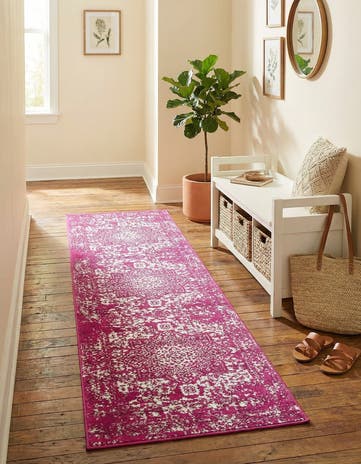 Purple Arlington Runner Rug