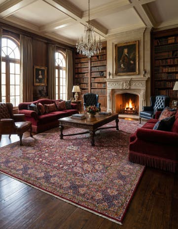 13' 6 x 24' 3 Kerman Rug