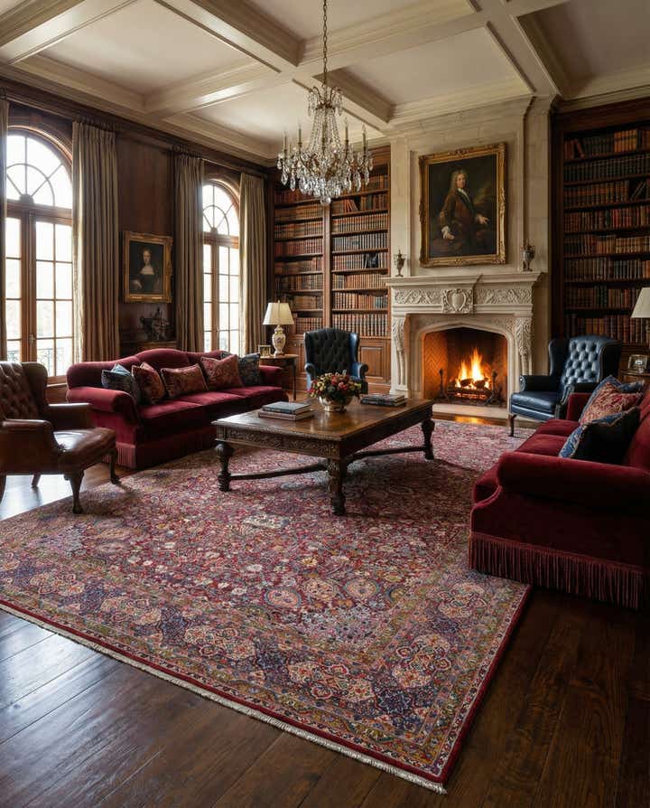 13' 6 x 24' 3 Kerman Rug