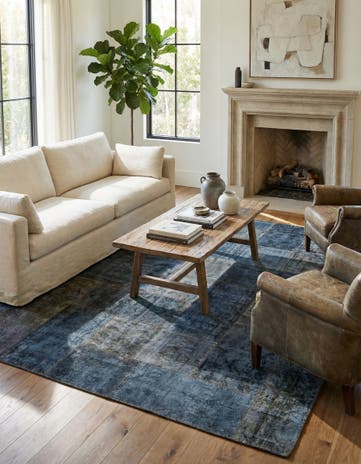 8' 2 x 9' 10 Hand Knotted Ultra Vintage Persian Wool Rug