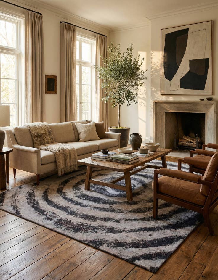 Detail image of 9' 2 x 10' 9  Hand Knotted Ultra Vintage Persian Wool Rug