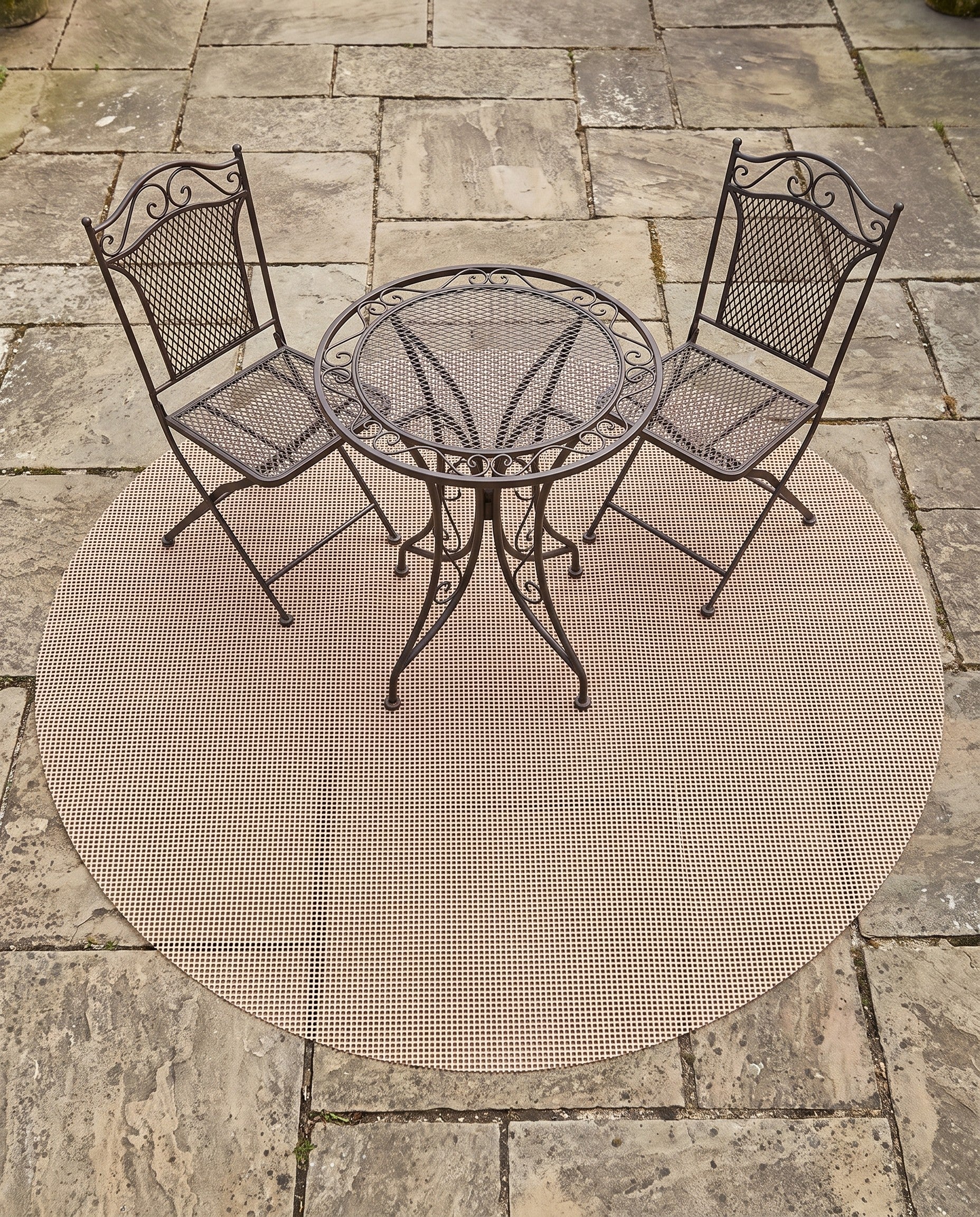 5' x 5' Round Outdoor Rug Pad