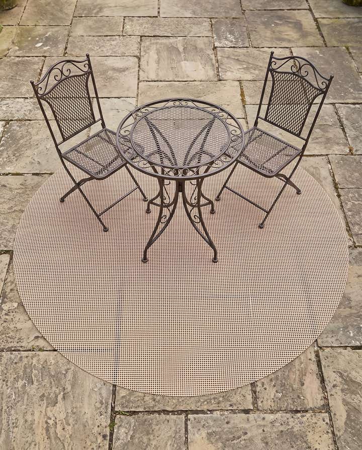5' x 5' Round Outdoor Rug Pad