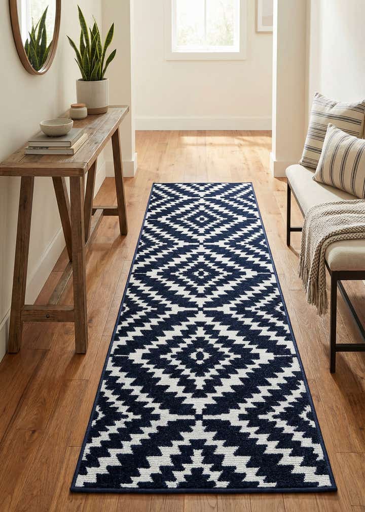 2' x 6' Easy-Clean Sabrina Soto Indoor / Outdoor Runner Rug