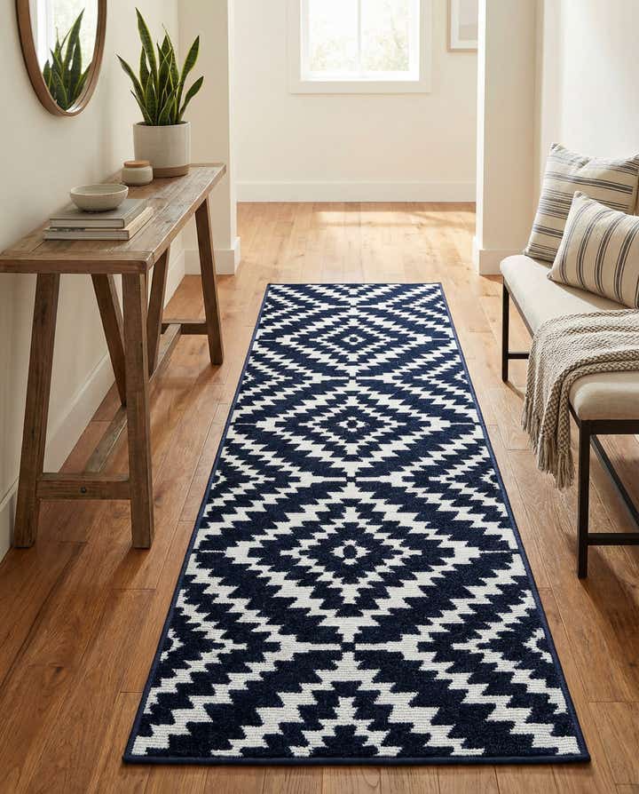 2' x 6' Easy-Clean Sabrina Soto Indoor / Outdoor Runner Rug